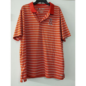 Men's Los Angeles Angels MLB TX3 Cool Short Sleeve Golf Polo Shirt XXL 2XL Red